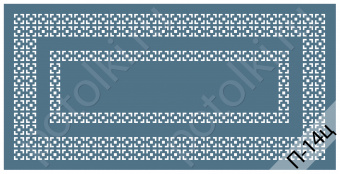 Перфорация П-14 (МДФ, ПВХ) 595х1195мм
